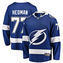 Load image into Gallery viewer, Victor Hedman Tampa Bay Lightnings Player Swingman Jersey