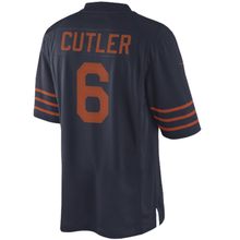 Load image into Gallery viewer, Nike Jay Cutler Chicago Bears Youth Throwback Game Jersey - Navy Blue