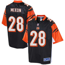 Load image into Gallery viewer, Youth Cincinnati Bengals Joe Mixon NFL Pro Line Black Player Jersey