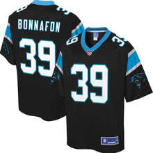 Load image into Gallery viewer, Youth Carolina Panthers Reggie Bonnafon NFL Pro Line Black Player Jersey