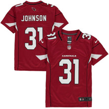 Load image into Gallery viewer, Youth Arizona Cardinals David Johnson Nike Cardinal Team Color Game Jersey