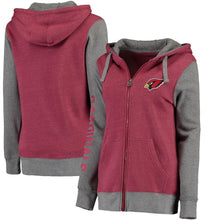 Load image into Gallery viewer, Women's Arizona Cardinals NFL Pro Line by Fanatics Branded Black Victory Script Pullover Hoodie