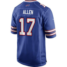 Load image into Gallery viewer, Youth Buffalo Bills Josh Allen Nike Royal Game Jersey