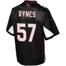 Load image into Gallery viewer, Youth Arizona Cardinals Josh Bynes NFL Pro Line Black Alternate Player Jersey