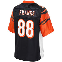 Load image into Gallery viewer, Youth Cincinnati Bengals Jordan Franks NFL Pro Line Black Player Jersey