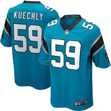 Load image into Gallery viewer, Youth Carolina Panthers Luke Kuechly Nike Black Team Color Game Jersey