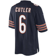 Load image into Gallery viewer, Youth Chicago Bears Jay Cutler Nike Navy Blue Limited Jersey