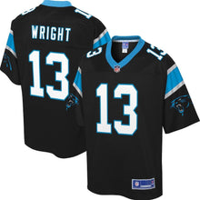 Load image into Gallery viewer, Youth Carolina Panthers Jarius Wright NFL Pro Line Black Player Jersey