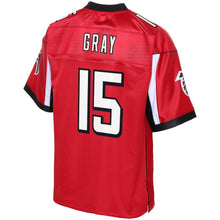 Load image into Gallery viewer, Youth Atlanta Falcons Devin Gray NFL Pro Line Red Player Jersey