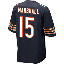 Load image into Gallery viewer, Youth Chicago Bears Brandon Marshall Nike Navy Blue Team Color Game Jersey