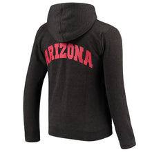 Load image into Gallery viewer, Men's Arizona Cardinals Heathered Charcoal Quarterback Full-Zip Hoodie
