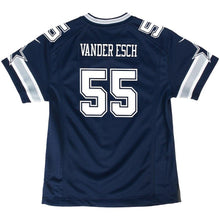 Load image into Gallery viewer, Youth Dallas Cowboys Leighton Vander Esch Nike Navy Game Jersey