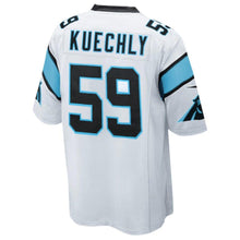 Load image into Gallery viewer, Youth Carolina Panthers Luke Kuechly Nike Black Team Color Game Jersey