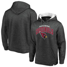 Load image into Gallery viewer, Men's Arizona Cardinals NFL Pro Line by Fanatics Branded Gray/White Big &amp; Tall Steady Fleece Pullover Hoodie
