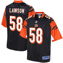 Load image into Gallery viewer, Youth Cincinnati Bengals Carl Lawson NFL Pro Line Black Player Jersey
