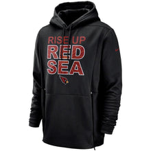 Load image into Gallery viewer, Men's Arizona Cardinals Nike Black Sideline Local Lockup Pullover Hoodie