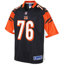 Load image into Gallery viewer, Youth Cincinnati Bengals Kent Perkins NFL Pro Line Black Player Jersey
