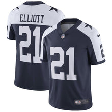 Load image into Gallery viewer, Youth Dallas Cowboys Ezekiel Elliott Nike Navy Alternate Vapor Untouchable Limited Player Jersey