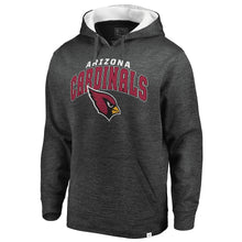 Load image into Gallery viewer, Men's Arizona Cardinals NFL Pro Line by Fanatics Branded Gray/White Big &amp; Tall Steady Fleece Pullover Hoodie