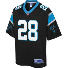 Load image into Gallery viewer, Youth Carolina Panthers Rashaan Gaulden NFL Pro Line Black Player Jersey