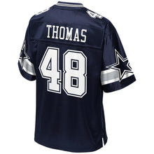 Load image into Gallery viewer, Youth Dallas Cowboys Joe Thomas NFL Pro Line Navy Player Jersey