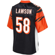 Load image into Gallery viewer, Youth Cincinnati Bengals Carl Lawson NFL Pro Line Black Player Jersey