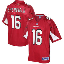 Load image into Gallery viewer, Youth Arizona Cardinals Trent Sherfield NFL Pro Line Cardinal Player Jersey