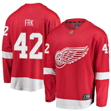 Load image into Gallery viewer, Martin Frk Detroit Red Wings Player Swingman Jersey
