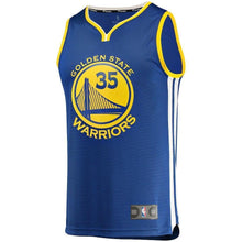 Load image into Gallery viewer, Kevin Durant Golden State Warriors Navy Swingman Jersey 2018 - 2019
