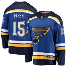 Load image into Gallery viewer, Robby Fabbri St. Louis Blues Player Swingman Jersey