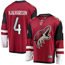 Load image into Gallery viewer, Niklas Hjalmarsson Arizona Coyotes Player Swingman Jersey