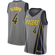 Load image into Gallery viewer, Victor Oladipo Indiana Pacers Gray Swingman City Edition Jersey 2018 - 2019