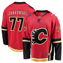 Load image into Gallery viewer, Mark Jankowski Calgary Flames Player Swingman Jersey