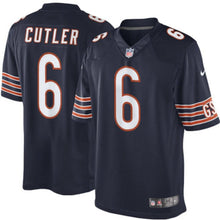 Load image into Gallery viewer, Youth Chicago Bears Jay Cutler Nike Navy Blue Limited Jersey