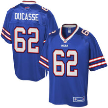 Load image into Gallery viewer, Youth Buffalo Bills Vladimir Ducasse NFL Pro Line Royal Player Jersey