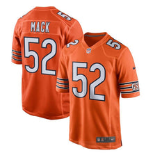 Load image into Gallery viewer, Youth Chicago Bears Khalil Mack Nike Orange Alternate Game Jersey