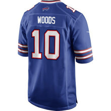 Load image into Gallery viewer, Youth Buffalo Bills Robert Woods Nike Royal Blue Team Color Game Jersey