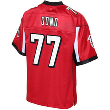 Load image into Gallery viewer, Youth Atlanta Falcons Matt Gono NFL Pro Line Red Player Jersey
