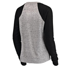 Load image into Gallery viewer, Women's Arizona Cardinals NFL Pro Line by Fanatics Branded Ash/Black Cozy Collection Plush Crew Sweatshirt