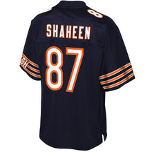 Load image into Gallery viewer, Youth Chicago Bears Adam Shaheen NFL Pro Line Navy Player Jersey