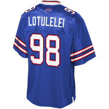 Load image into Gallery viewer, Youth Buffalo Bills Star Lotulelei NFL Pro Line Royal Player Jersey