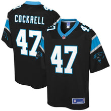 Load image into Gallery viewer, Youth Carolina Panthers Ross Cockrell NFL Pro Line Black Player Jersey