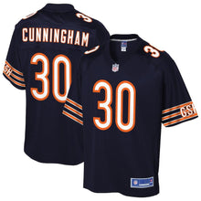 Load image into Gallery viewer, Youth Chicago Bears Benny Cunningham NFL Pro Line Navy Player Jersey