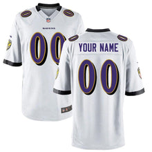 Load image into Gallery viewer, Nike Baltimore Ravens Custom Youth Game Jersey