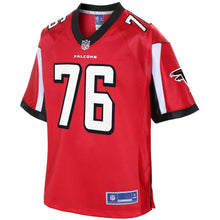 Load image into Gallery viewer, Youth Atlanta Falcons Daniel Brunskill NFL Pro Line Red Player Jersey