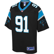 Load image into Gallery viewer, Youth Carolina Panthers Bryan Cox NFL Pro Line Black Player Jersey