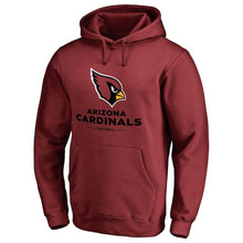 Load image into Gallery viewer, Men's Arizona Cardinals Pro Line by Fanatics Branded Cardinal Team Lockup Pullover Hoodie