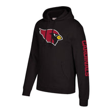 Load image into Gallery viewer, Men's Arizona Cardinals Mitchell &amp; Ness Black Classic Team Pullover Hoodie
