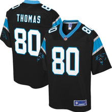 Load image into Gallery viewer, Youth Carolina Panthers Ian Thomas NFL Pro Line Black Player Jersey
