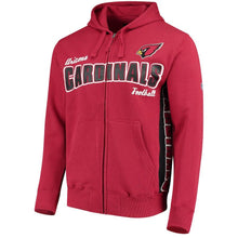 Load image into Gallery viewer, Men's Arizona Cardinals Hands High Cardinal/Black Player Full-Zip Hoodie